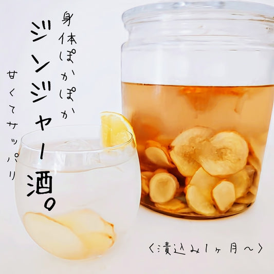 おうち酒場【身体ぽかぽか】ジンジャー酒